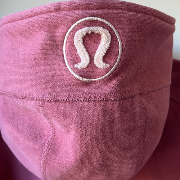 Pink lululemon scuba hoodie - Picture 2 of 3